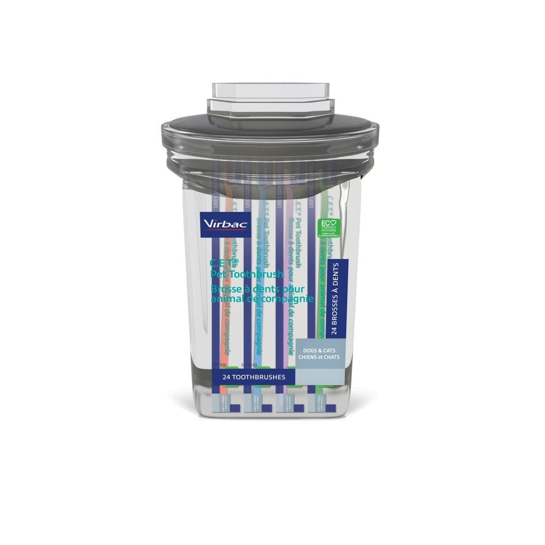 Virbac C.E.T Toothbrush for Dogs and Cats Small Assorted Colours