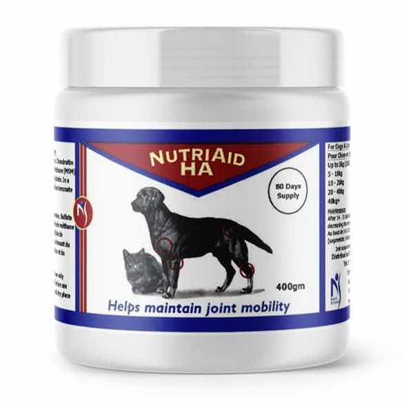 NutriScience NutriAid HA for cats and dogs powder