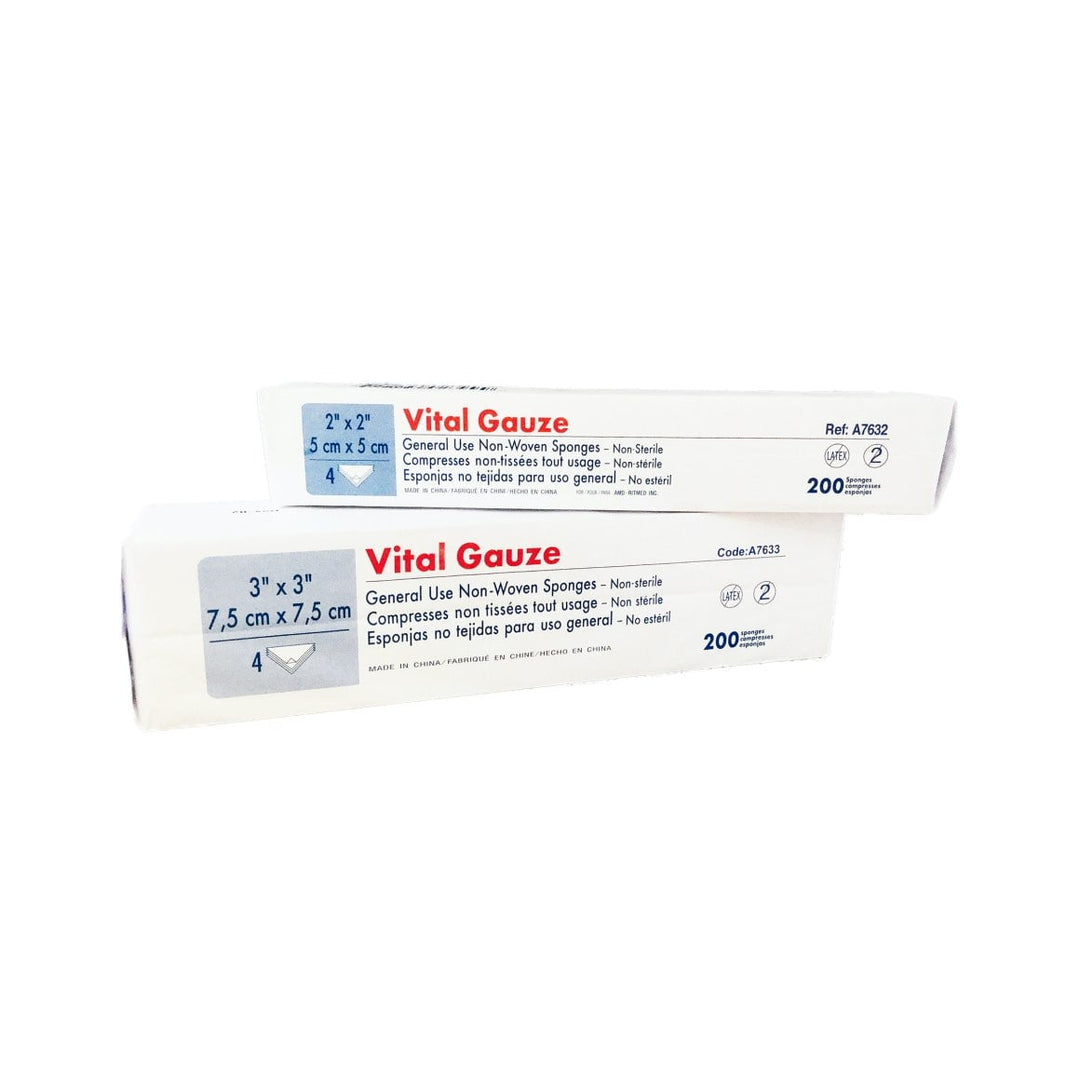 Ritmed Gauze Sponge Non-Woven Non-Sterile 4 Ply for Dogs &amp; Cats