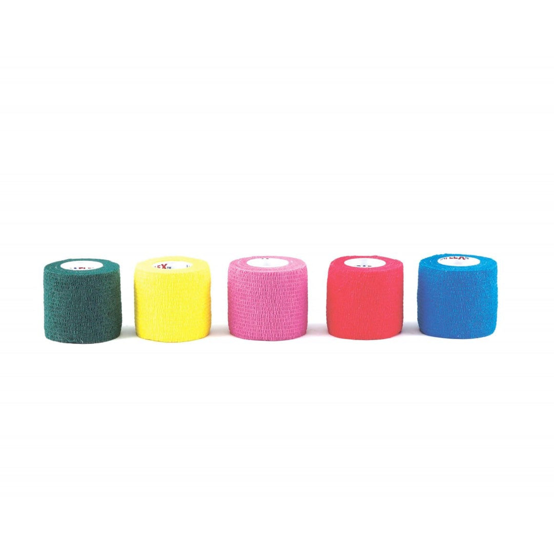 Ubavet Ubaflex Cohesive Bandage Assorted Colours 36 x 2 inch