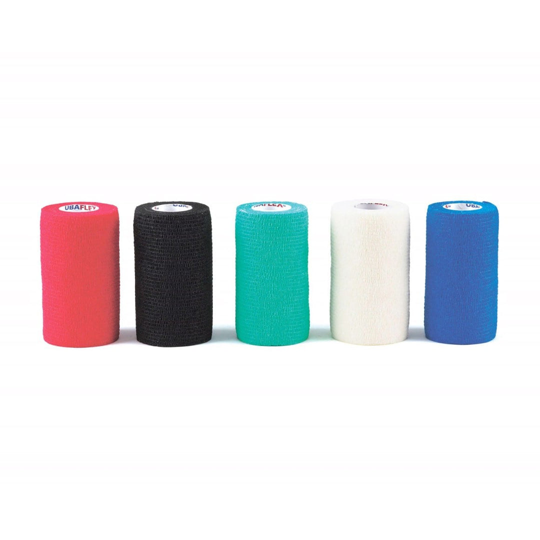 Ubavet Ubaflex Cohesive Bandage Assorted Colors 18" x 4" - Veterinary Self-Adhesive Wrap