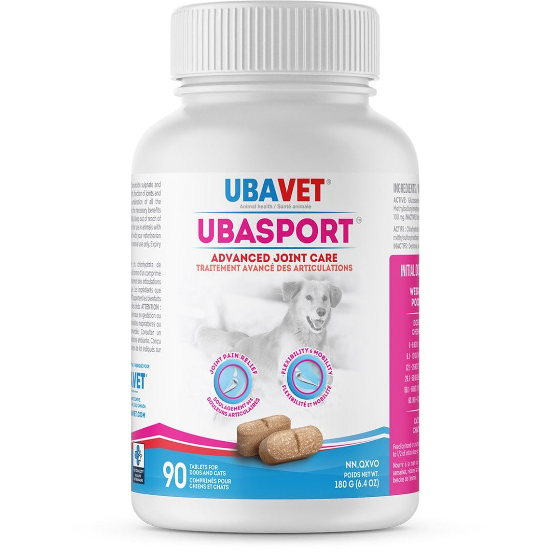 Ubavet UbaSport 1100 mg Chewable Tablets for Dogs