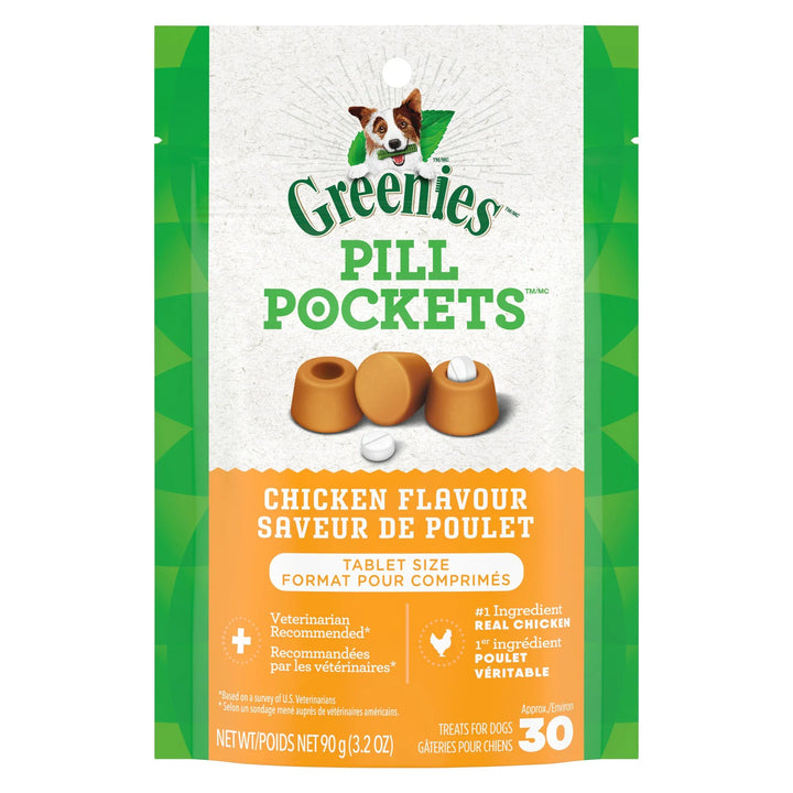 Greenies Pill Pockets tablet size for dogs 90 g