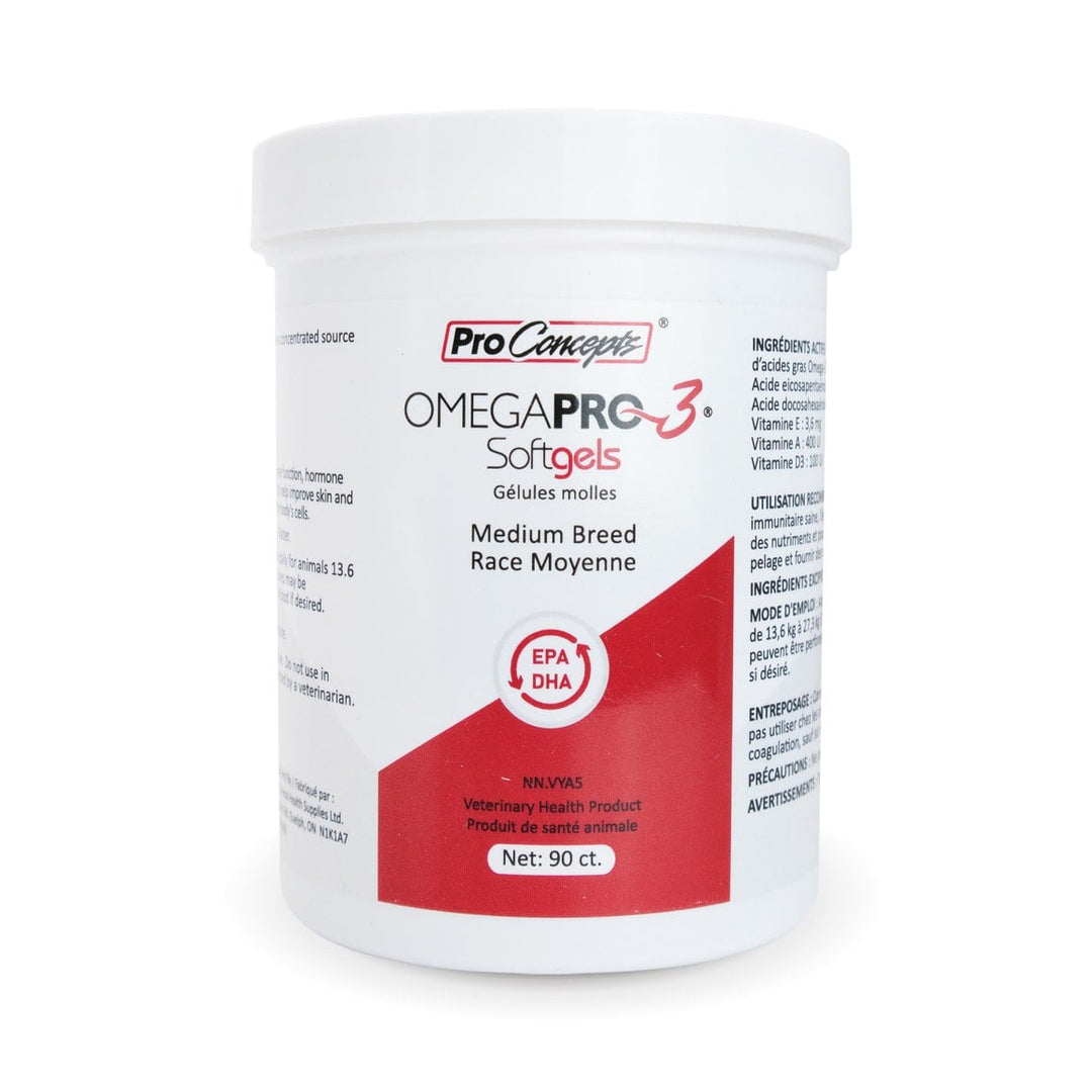ProConcepts OmegaPro-3 Medium Breed Dog Supplement