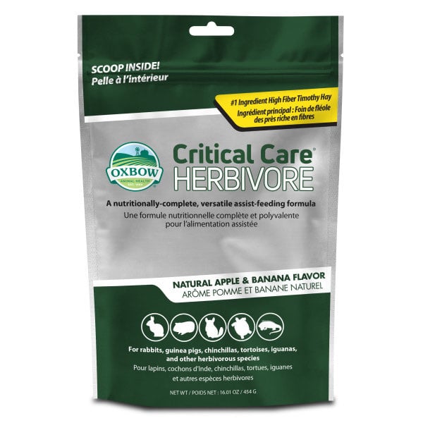 Oxbow Critical Care Herbivore Apple and Banana