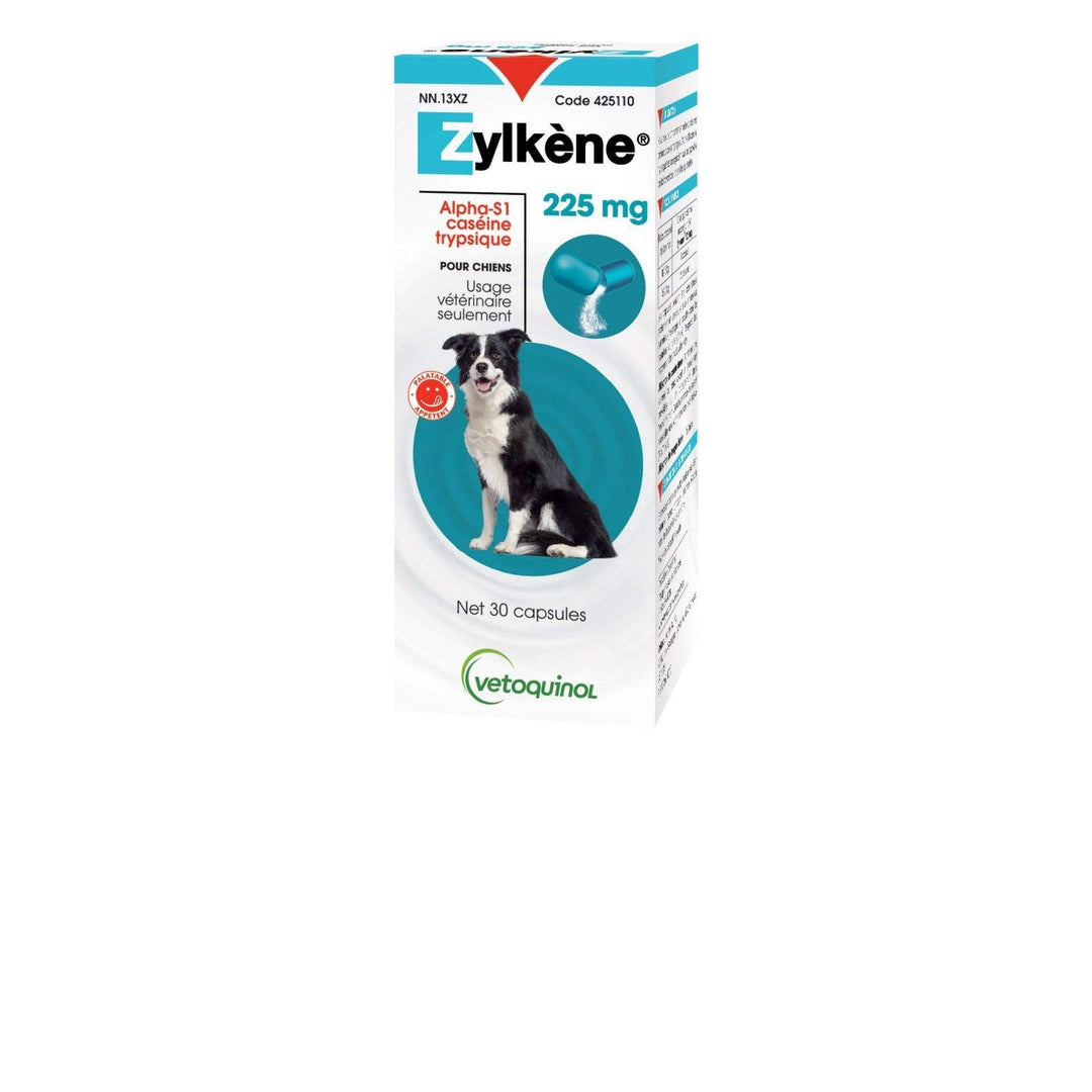Vetoquinol Zylkene capsules for dogs 225 mg 30 Cap