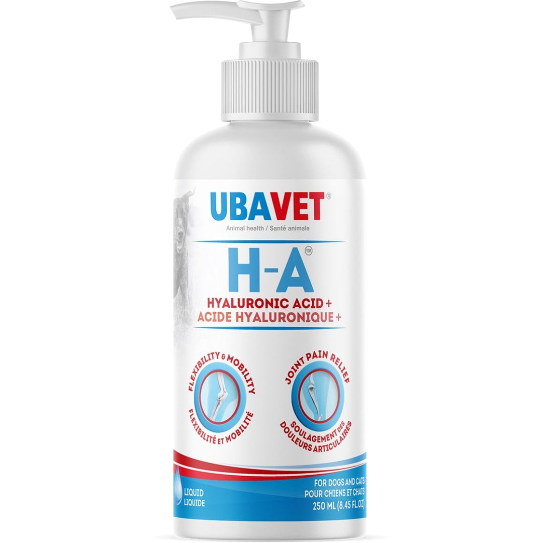 Ubavet HA Hyaluronic Acid Glucosamine HCl + Green Lipped Mussels Joint Supplement for Dogs &amp; Cats