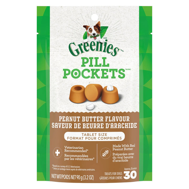 Greenies Pill Pockets tablet size for dogs 90 g