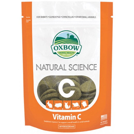 Oxbow Natural Science Vitamin C Support Small Animal Supplement 120g