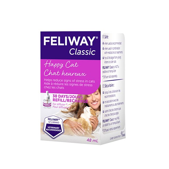 Ceva Feliway Classic Diffuser Refill for Cats, 48 ml