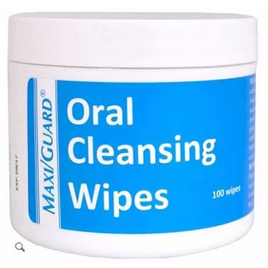 Maxi-Guard Oral Cleansing Wipes for Dogs &amp; Cats - 100 Pack