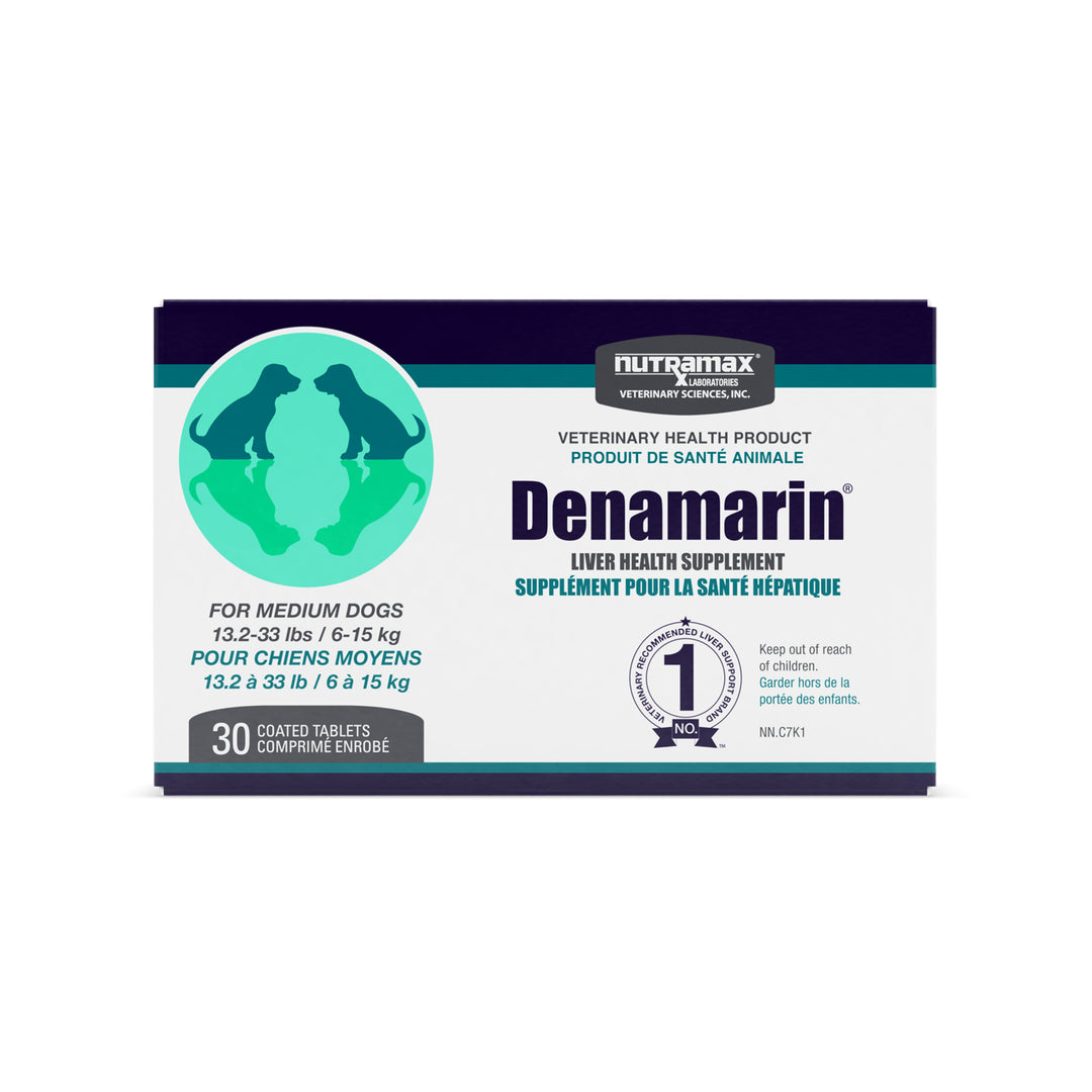 Denamarin Coated Tablets for Medium Dogs 225mg, 30 Tablets