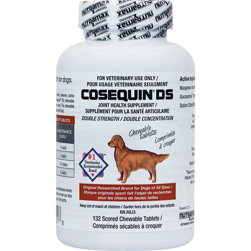 Nutramax Cosequin DS Chewable Joint Supplement for Dogs - 132 Tablets