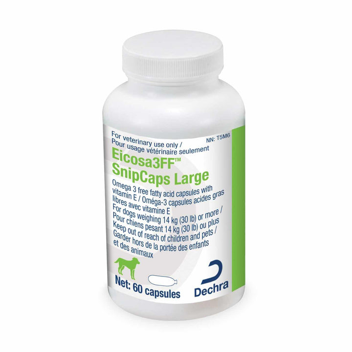 Dechra Eicosa3FF Omega-3 Fatty Acid Supplement for Dogs &amp; Cats - 60 Gel Capsules