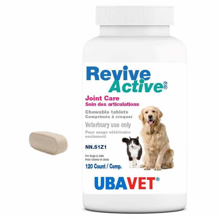 Ubavet Revive Active Joint Care Chewable Tablets for Dogs - 120 Count