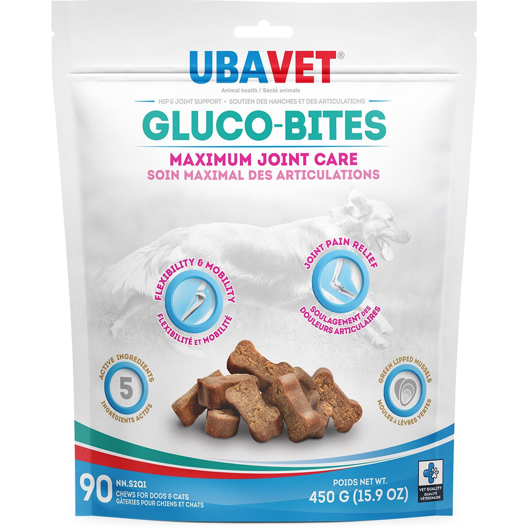 Ubavet Gluco-Bites Max Original Joint Support Chews for Dogs