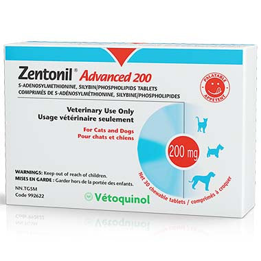Vetoquinol Zentonil Advanced Tablets for Dogs &amp; Cats - 30 Count