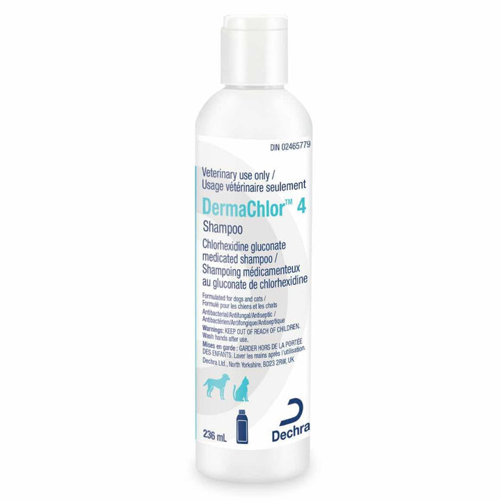 Dechra DermaChlor 4 Chlorhexidine Shampoo for Dogs &amp; Cats