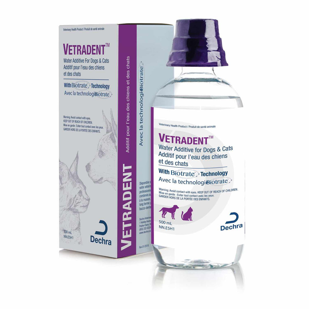 Vetradent Water Additive Dental Solution for Dogs &amp; Cats 500ml