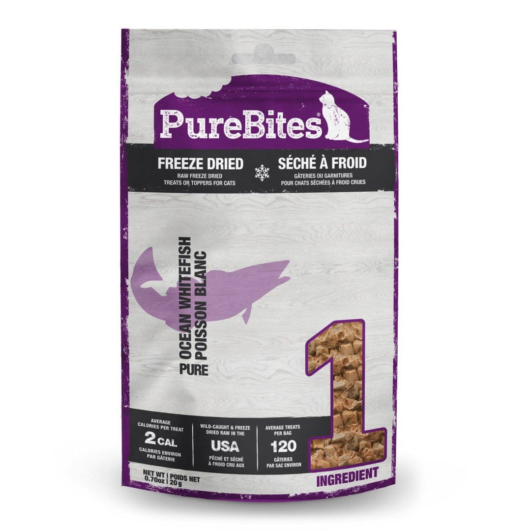 PureBites Freeze-Dried Whitefish Cat Treats 20g