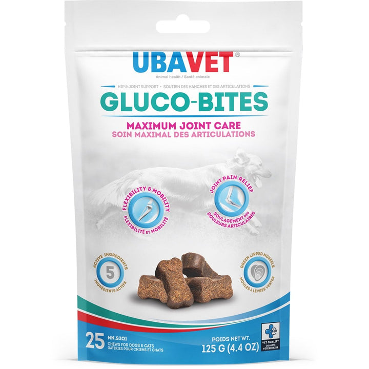 Ubavet Gluco-Bites Max Original Joint Support Chews for Dogs