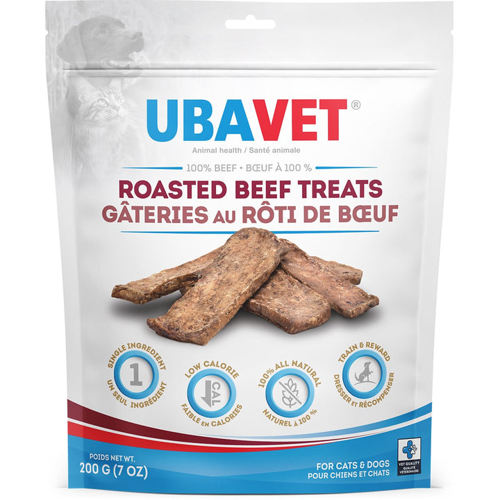 Ubavet Roasted Beef Treats for Dogs