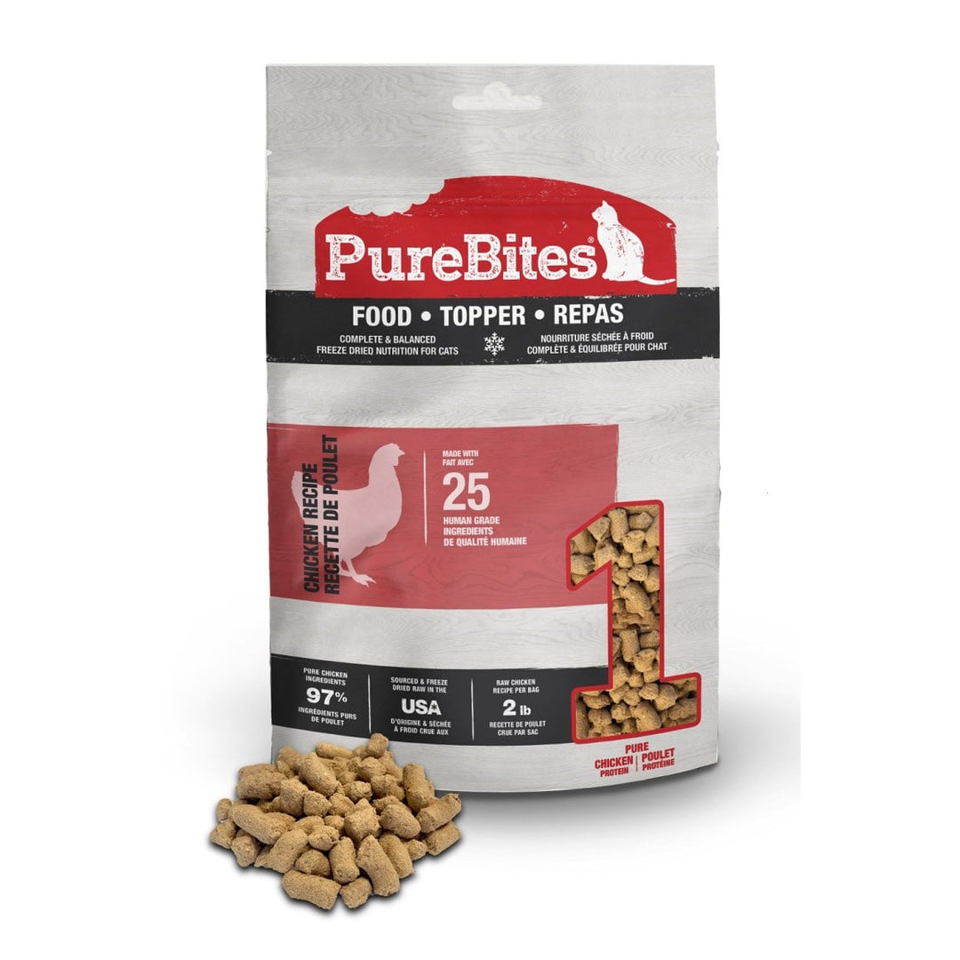PureBites Chicken Cat Food Topper 80g