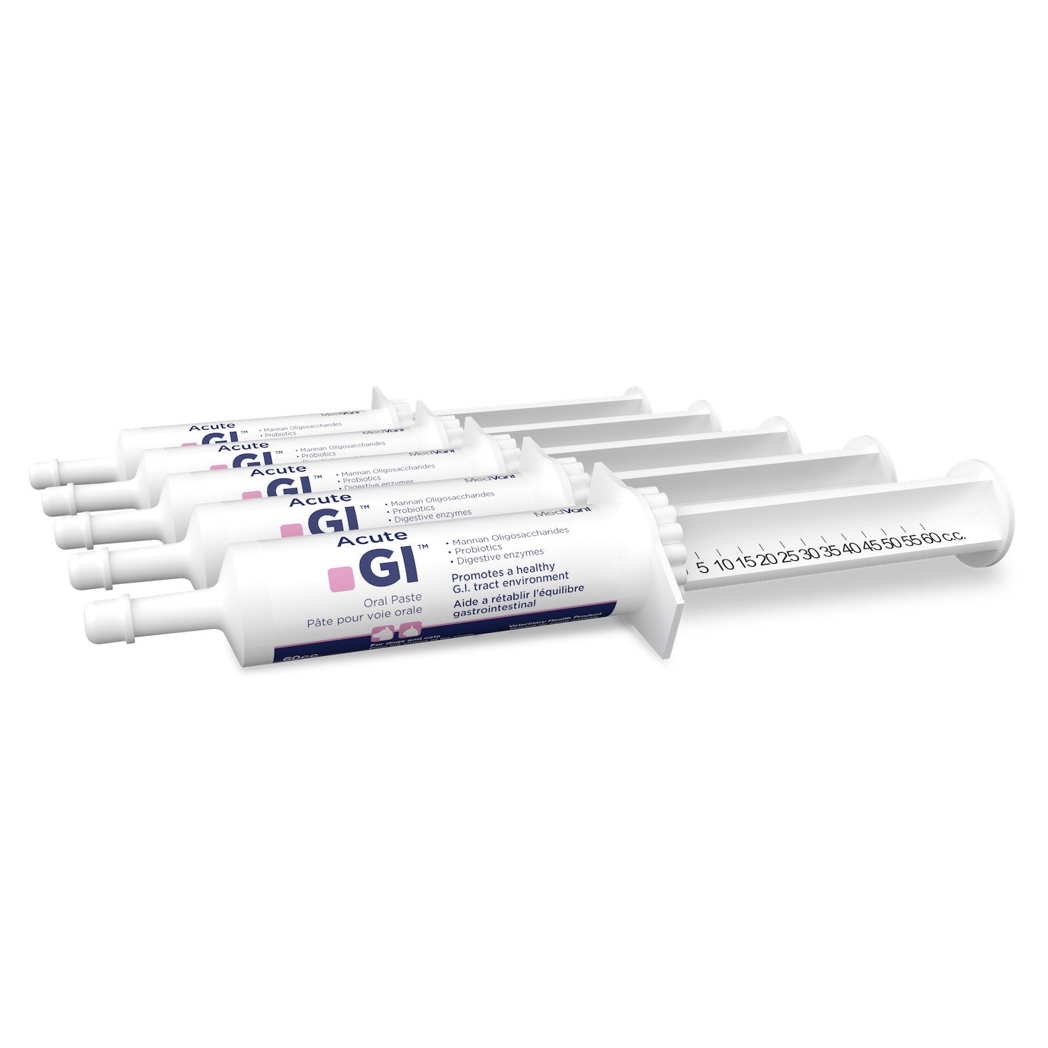 MedVant Acute GI Oral Paste dial-a-dose syringe for dogs and cats GI upset