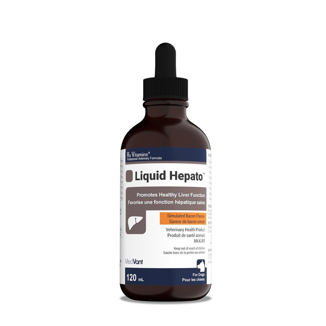 Rx Vitamins Liquid Hepato bacon flavour liver support liquid for dogs and cats
