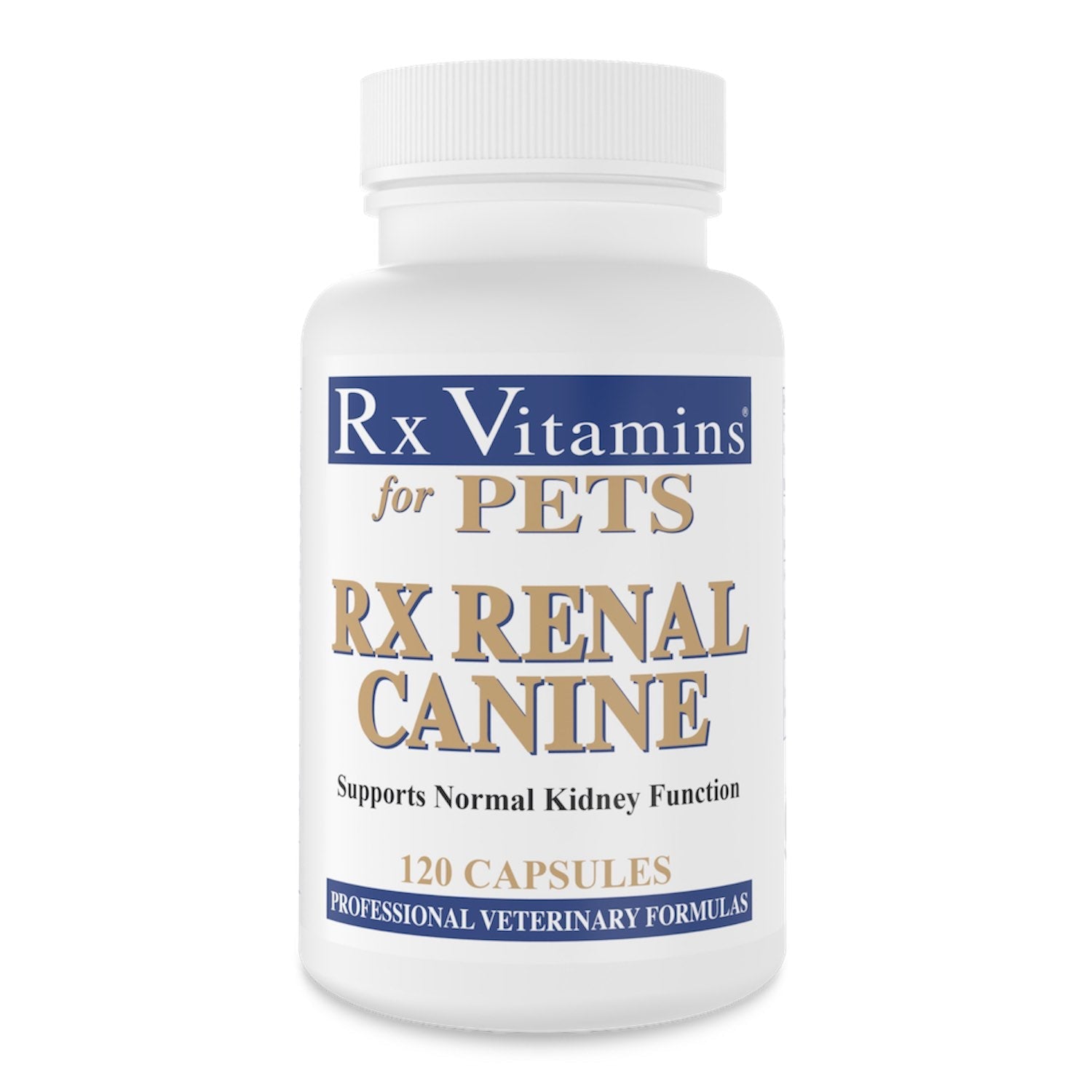 Rx Vitamins Rx Renal Canine kidney support capsules for dogs 120 count