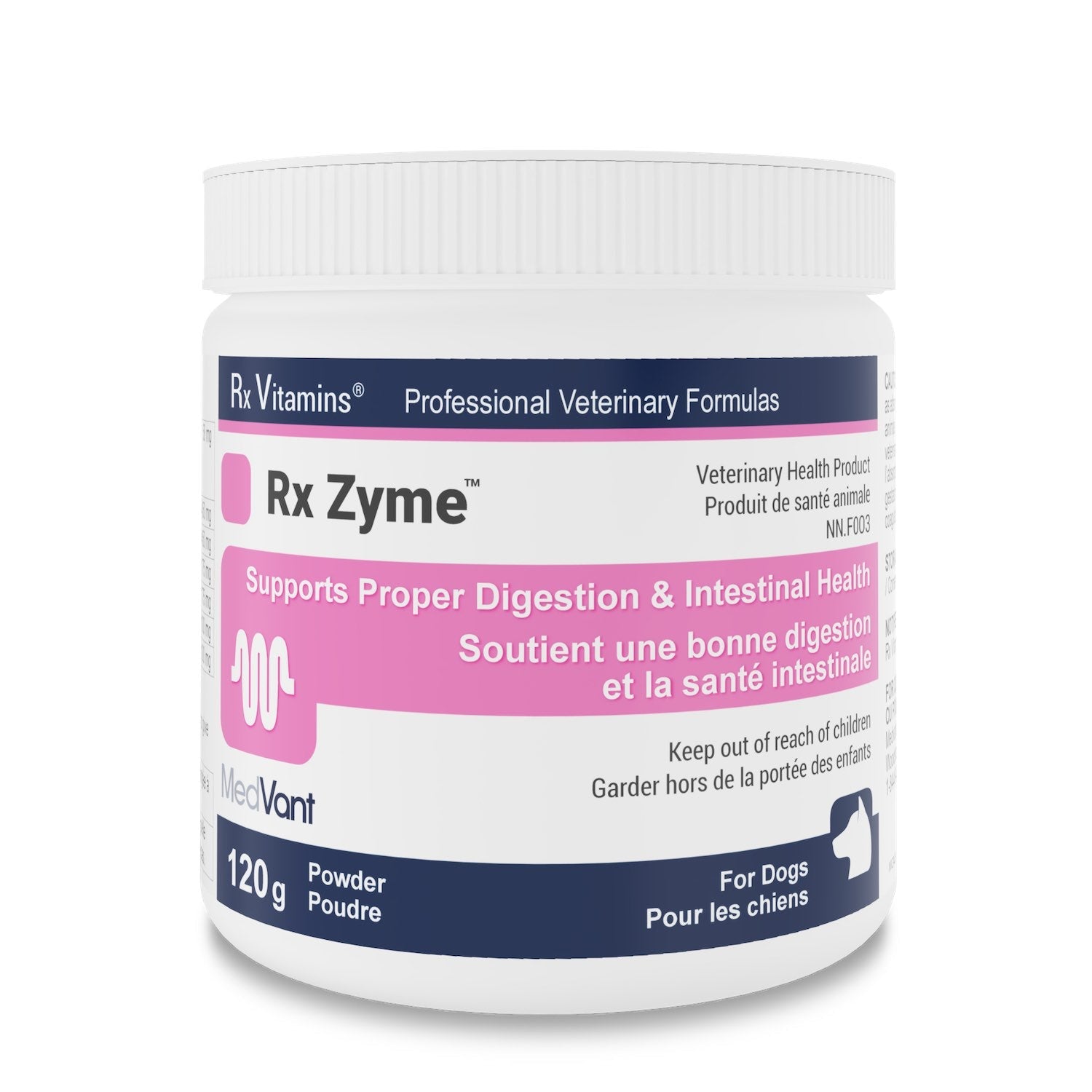 Rx Vitamins Rx Clay adsorptive GI powder for dogs and cats canister