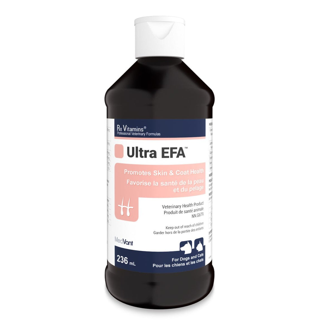 Rx Vitamins Ultra EFA Omega-3 Liquid for Dogs &amp; Cats, 236 ml
