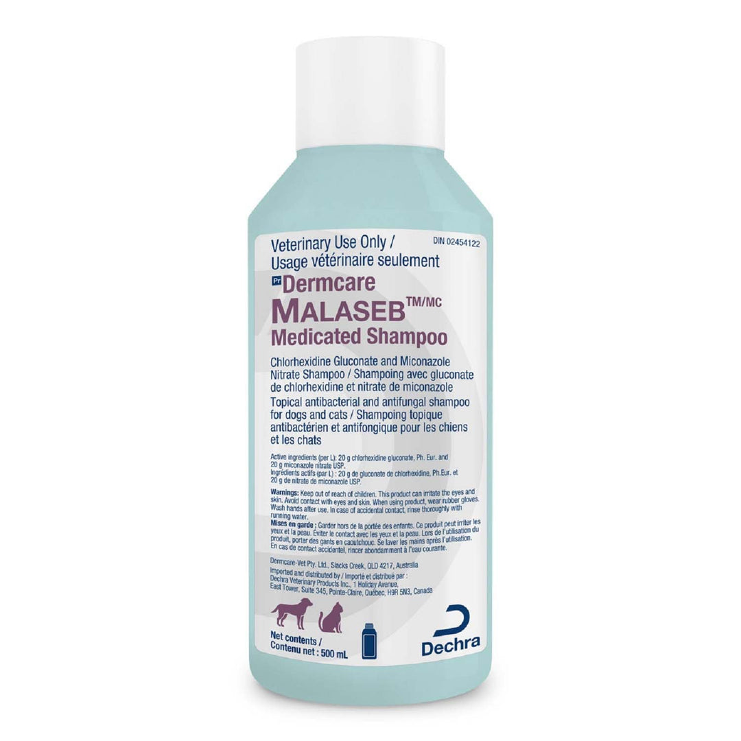 Dechra Malaseb Antifungal Antibacterial Shampoo for Dogs &amp; Cats 500ml