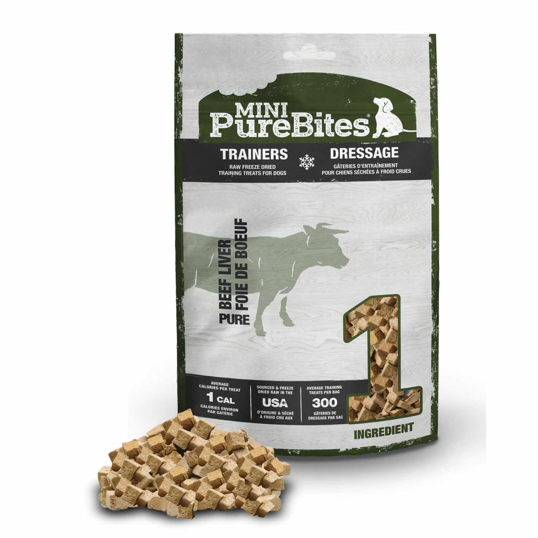 Mini PureBites Freeze Dried Training Treats for Dogs