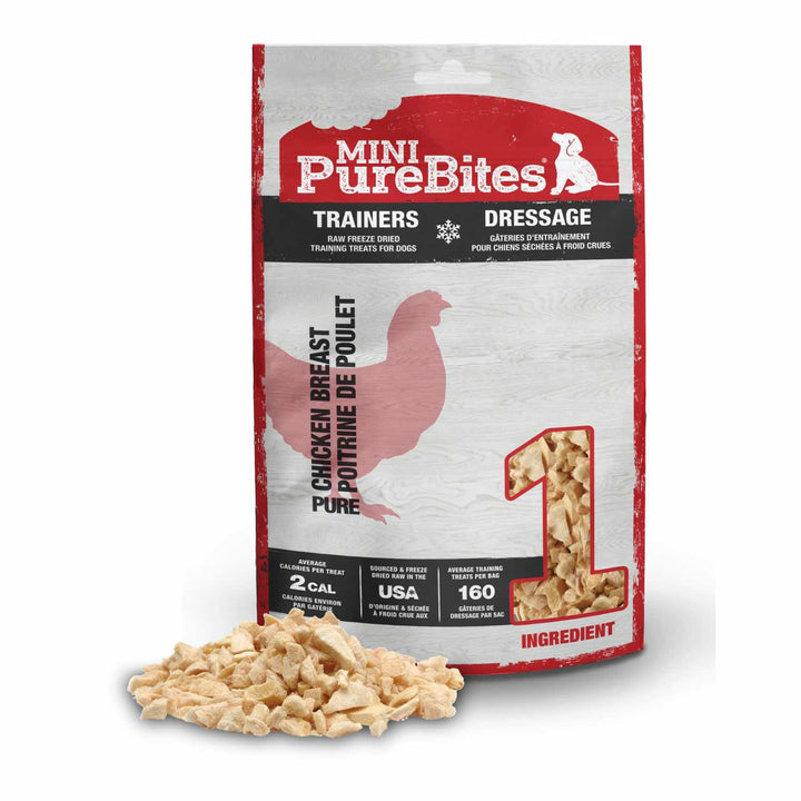 Mini PureBites Freeze Dried Training Treats for Dogs