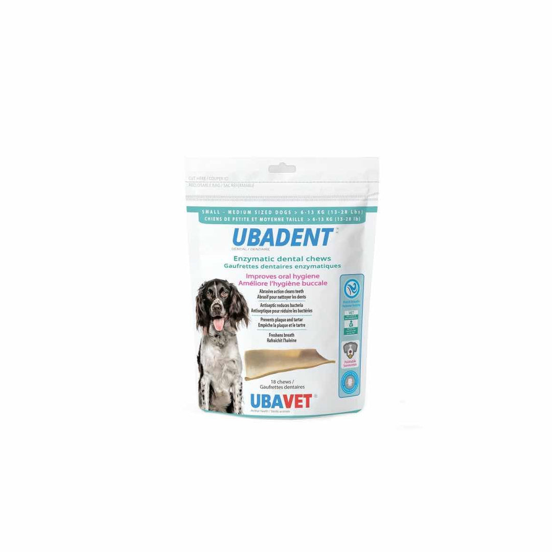 Ubavet Ubadent Enzymatic Dental Chews Original Medium for Dogs