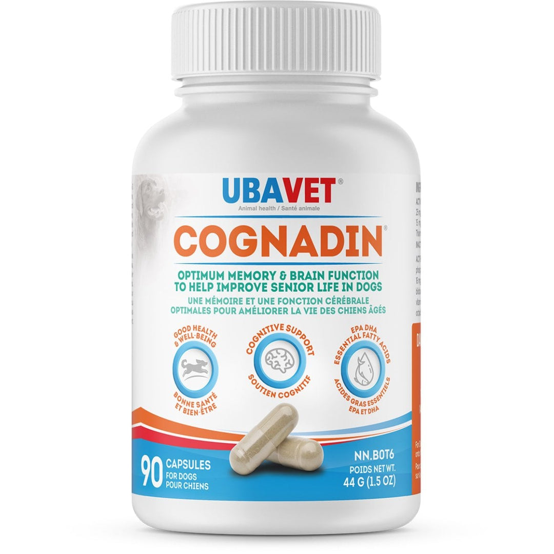 Ubavet Cognadin Original Capsules for Dogs - 90 Count