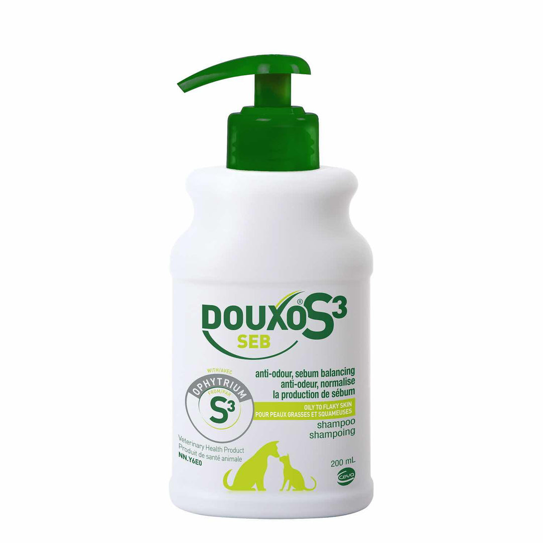 Ceva DOUXO S3 SEB Seborrhoeic Shampoo for Dogs &amp; Cats, 200 ml