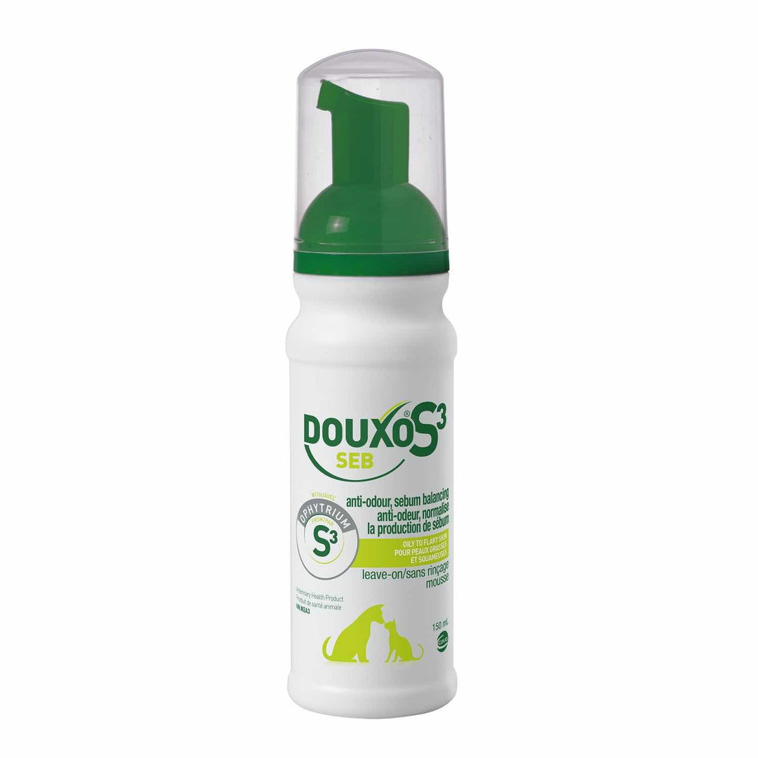 Ceva DOUXO S3 SEB Seborrhoeic Mousse for Dogs &amp; Cats, 150 ml