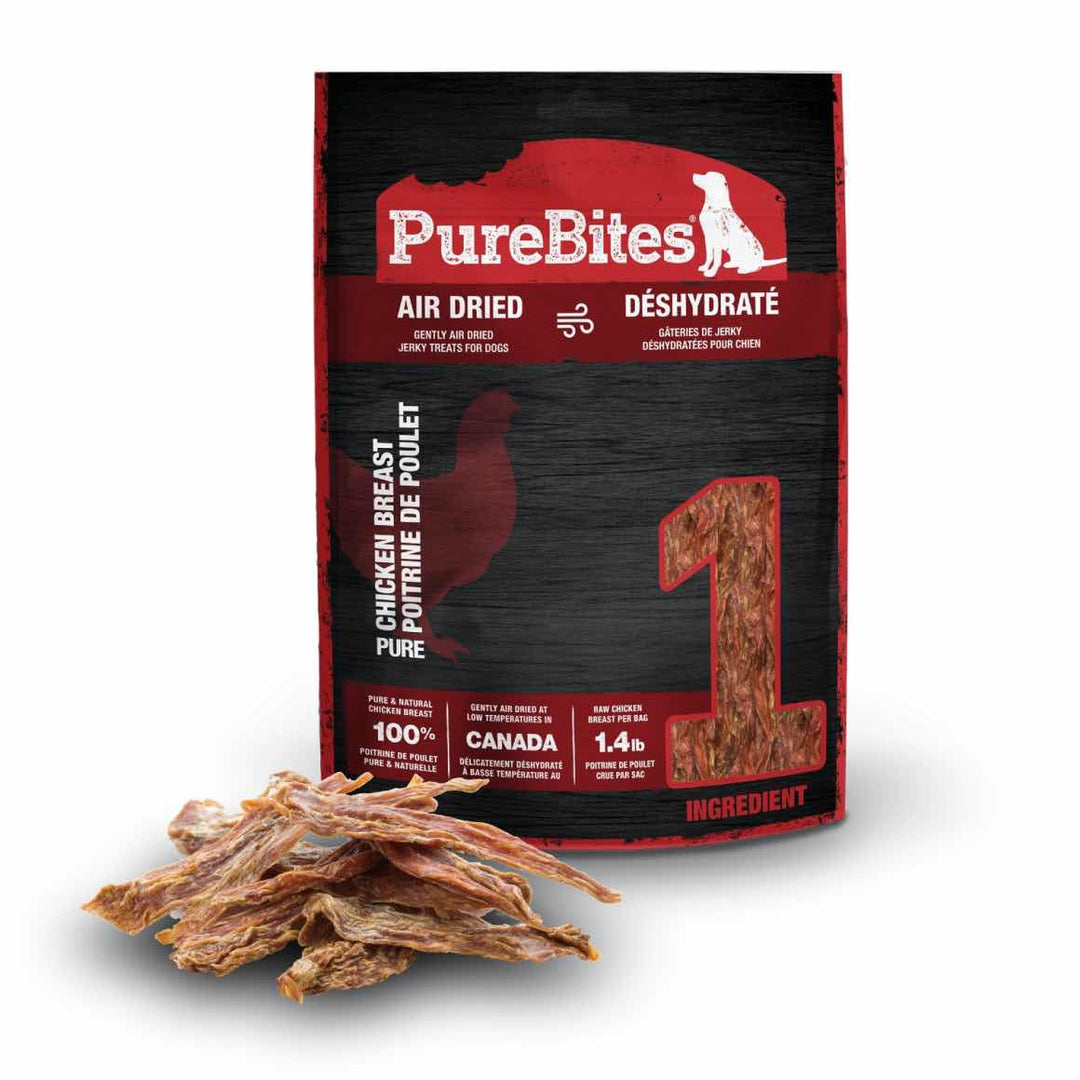 PureBites Chicken Jerky Dog Treats 156g