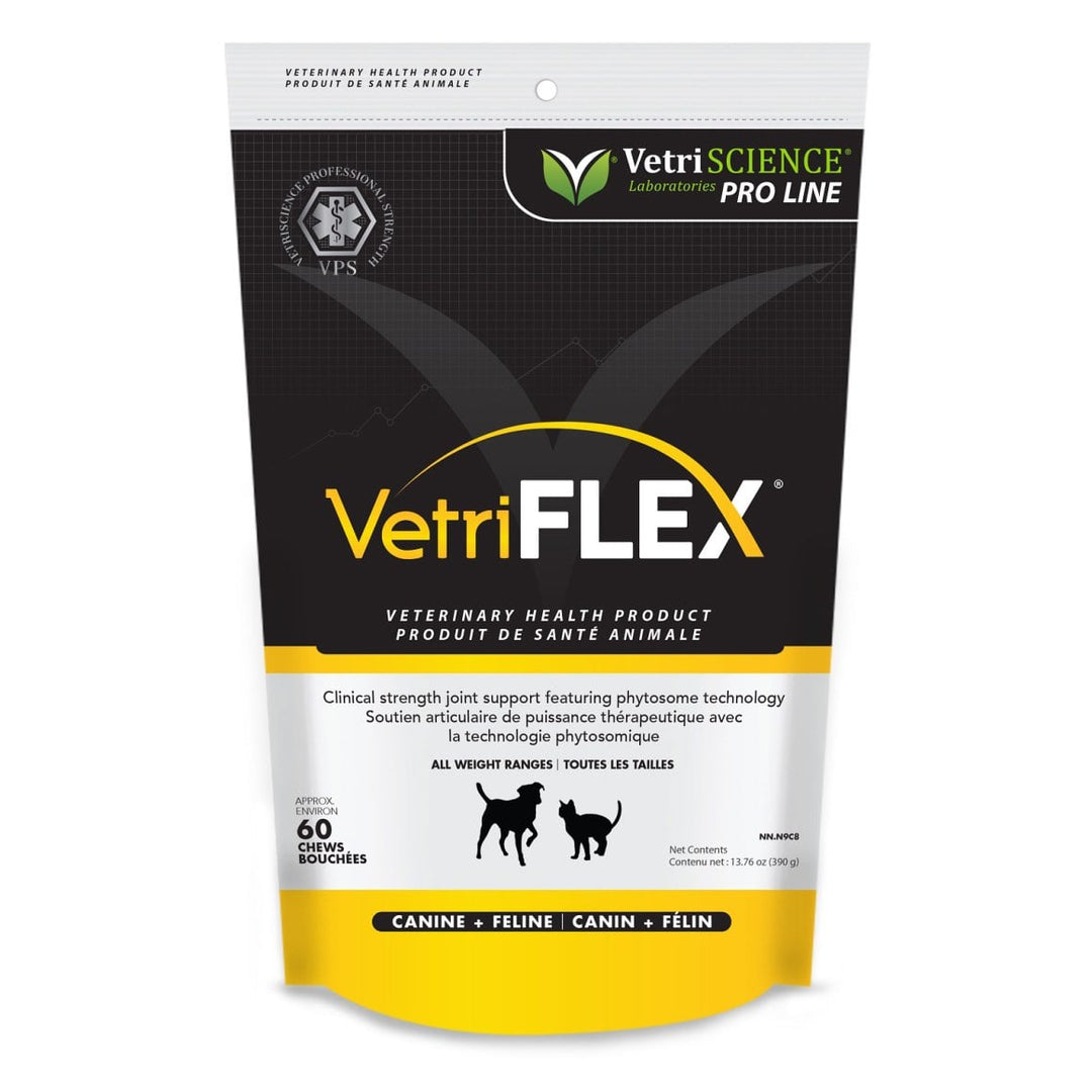 VetriScience VetriFlex Joint &amp; Mobility Support Chews for Dogs, 60 Chews