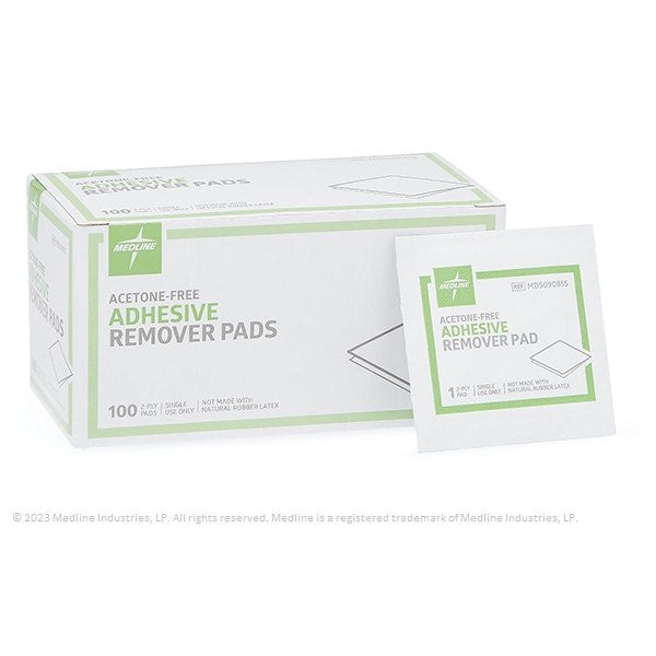 Medline Adhesive Remover Wipes for Dogs &amp; Cats, 100 Units