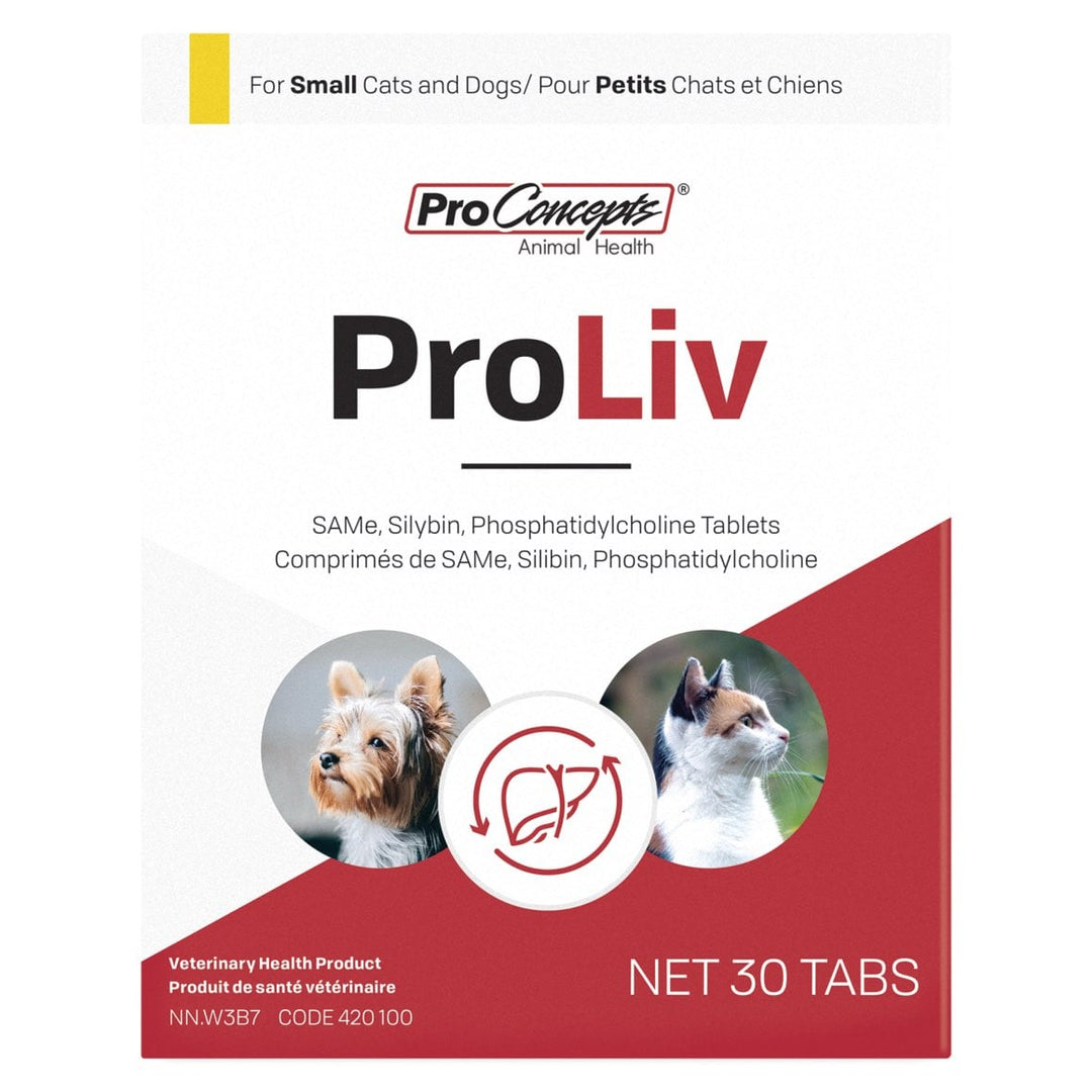 ProConcepts ProLiv Liver Support Chewable Tablets for Cats &amp; Small Dogs - 30 Count