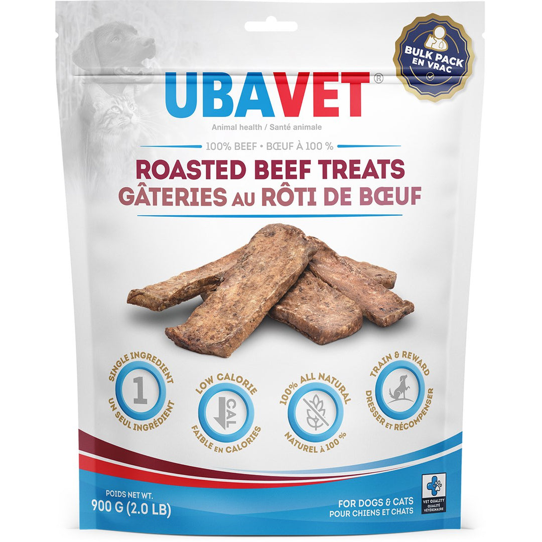 Ubavet Roasted Beef Treats for Dogs