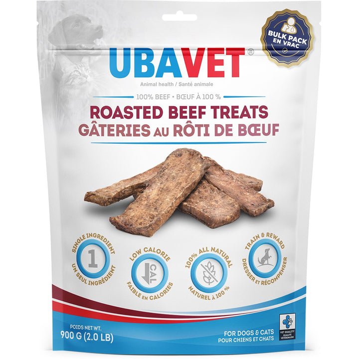 Ubavet Roasted Beef Treats for Dogs
