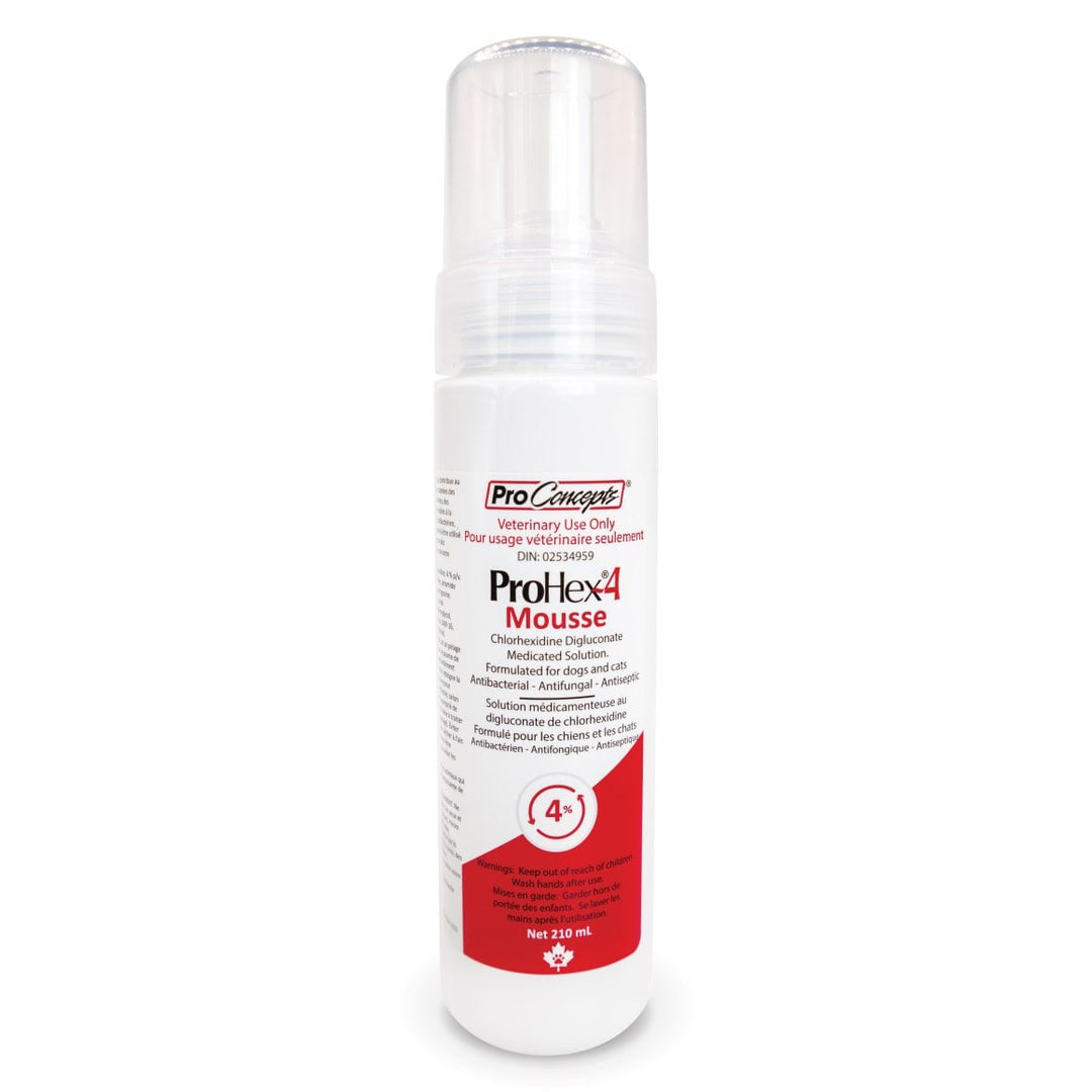 ProConcepts ProHex-4 Antiseptic Mousse for Dogs &amp; Cats - 210ml