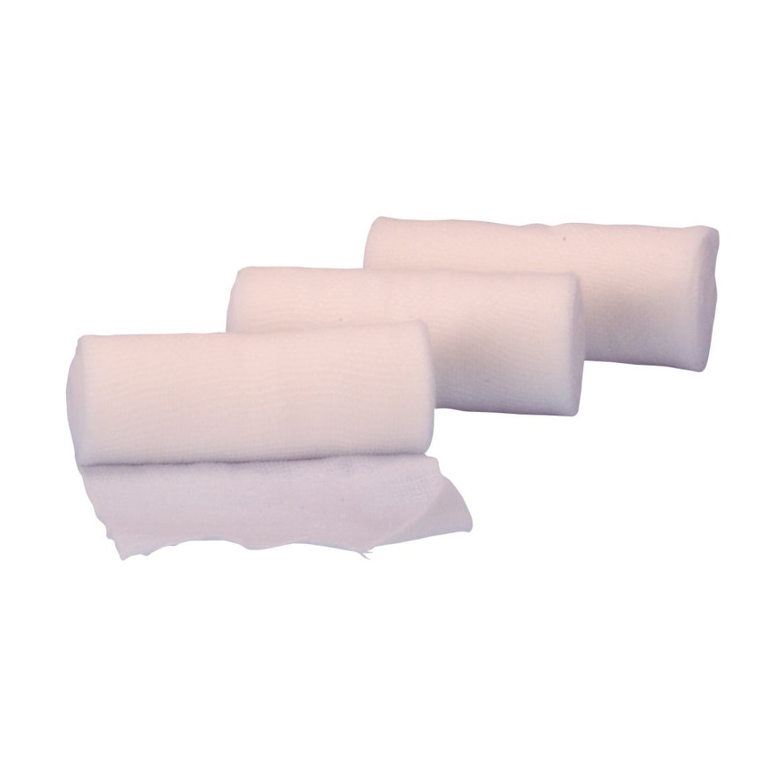 Kruuse Gauze Elastic Bandage White 4 m for Dogs &amp; Cats