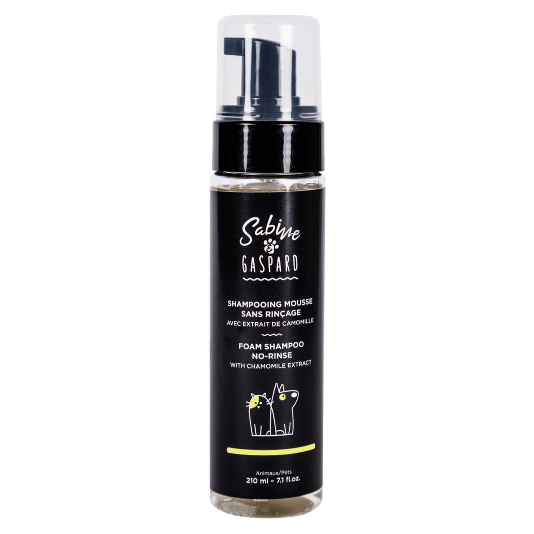 Sabine et Gaspard No-Rinse Chamomile Shampoo Foam for Dogs &amp; Cats - 210ml