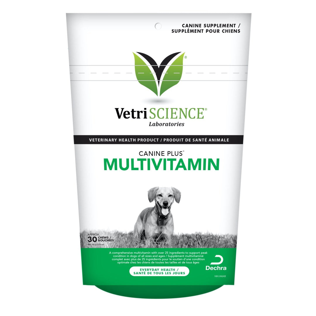 VetriSCIENCE Canine Plus Multivitamin Chews for Dogs - 30 Count