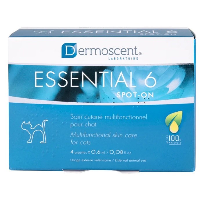 Dermoscent Essential 6 Spot-On for Cats 4 x 0.6ml